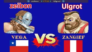 Street Fighter II': Champion Edition - zeibon vs Ulgrot FT10