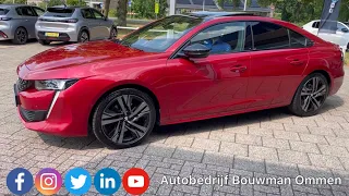 Auto van de Week! Peugeot 508 GT First Edition 225 PK | Autobedrijf Bouwman Citroën & Peugeot Ommen