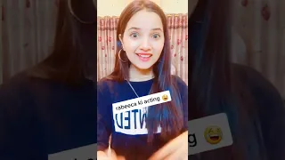 rabeeca ki acting🤣😂 | rabeeca khan tiktok #shorts #tiktok #rabeecakhan