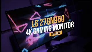 LG 27GN950 Gaming Monitor Review - 4K 144Hz 10-bit DCI-P3 and HDR?!