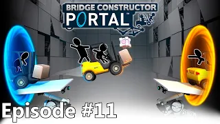 Bridge Constructor Portal #11 [No Commentary]