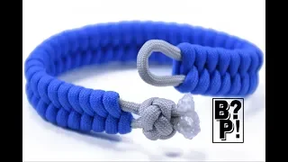 Make Fishtail Paracord Bracelet with Ball and Loop Closure - BoredParacord.com