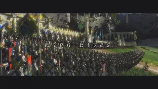 Total War: Warhammer 3ㅣHigh Elves vs Daemons of Chaos(Slaanesh) The Gate of The Phoenix