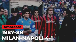 AMARCORD: MILAN-NAPOLI 4-1 | 3 gennaio 1988 | Serie A 1987-88