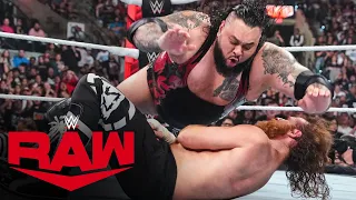 “Big” Bronson Reed hits Sami Zayn with a Tsunami: Raw highlights, March 4, 2024