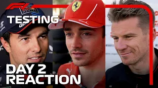 Drivers' Day 2 Reaction | F1 Pre-Season Testing 2024