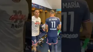 Argentines saying Goodbye to Di Maria #psg #dimaria #shorts