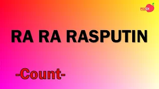 RA RA RASPUTIN Line Dance - Count