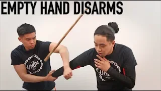 EMPTY HAND DISARMING | TECHNIQUE TUESDAY