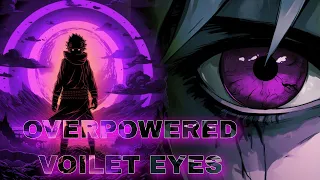 what if Naruto Awakens a Mysterious Violet Eyes