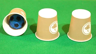 8 Simple MAGIC TRICKS with CUPS that are Easy to Repeat from the First Time