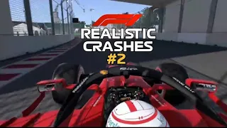 F1 2022 REALISTIC CRASHES - SAUDI ARABIA EDITION