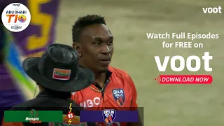 Highlights | Abu Dhabi T10 League | Bangla Tigers Vs Delhi Bulls | Watch For Free On Voot