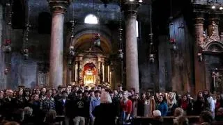 Grosse Pointe South Choir in Venice Italy - Kids sing at Saint Mark Basilica