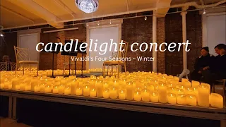 🕯 Candlelight Concert ~ Vivaldi's Four Seasons ~ Winter🌱☀️🍁🍂