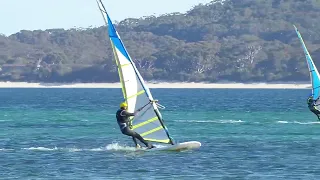 Battle of the big windsurfing boards - JP SLW vs Starboard Formula