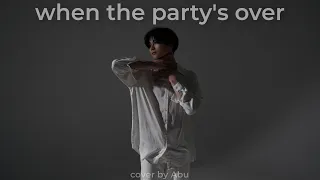 Hyunjin "when the party's over" cover by Abu (원곡 : Billie Eilish) Stray Kids(스트레이 키즈) : SKZ-PLAYER