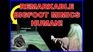 REMARKABLE - BIGFOOT MIMICS HUMAN!!! #bigfoot #kentucky #shorts #shortsvideo #short #youtube