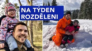 Na týden rozděleni: Každý táta s jednou dcerou 130 km od sebe