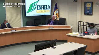 Enfield, CT - Board of Education - October 27, 2020