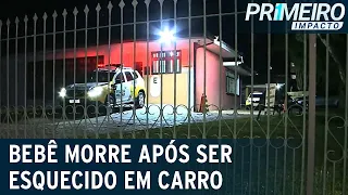 Bebê de 1 ano morre após ser esquecido no carro pelo pai | Primeiro Impacto (29/06/23)