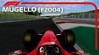 Mick Schumacher Ferrari F2004 Mugello Onboard