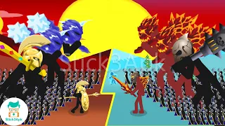 PUMMERLER ICE vs PUMMERLER LAVA, MERIC MASTER SHOP x999999 ITEMS | Stick War Legacy Mod - Stick3Apk