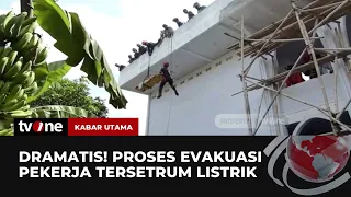 Pekerja Bangunan Tersengat Aliran Listrik | Kabar Utama tvOne