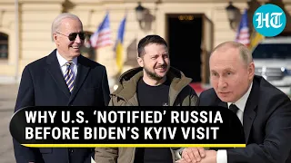 Russia 'notified', no phones, overnight train: How U.S. planned Biden's surprise Kyiv visit