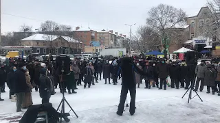 Мітинг в центрі Лубен (площа Ярмаркова)