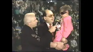 Gorilla Monsoon, Bobby Heenan, & Aaron sign off Wrestling Challenge Dec 27th, 1992