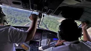 Twin Otter landings at rural airfields