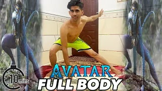 10 MIN FULLBODY AVATAR WORKOUT - NoRepeat, Burn Fat