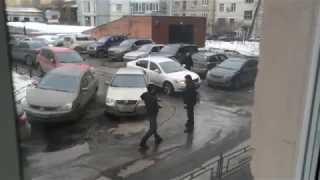Разборки на дороге со стрельбой. Екатеринбург