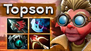 Потная игра на Снепфаер от Топсона! - Topson Snapfire 7.34 DOTA 2