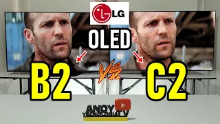 LG B2 vs C2: 4K Smart TVs with OLED technology / Both have HDMI 2.1 ports