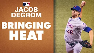 Jacob deGrom throwing heat in 2020! | MLB Highlights