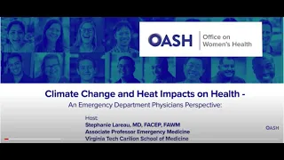 Climate Change and Heat Impacts on Health