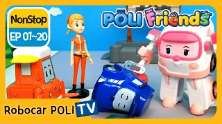 EP 01~20 | Marathon | POLI Friends | Robocar POLI