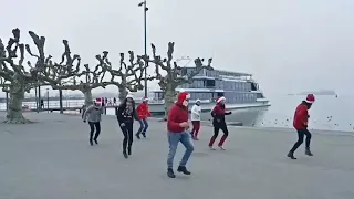 Weihnachtlicher Tanz für Freiheit in Rapperswil