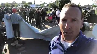 Video: Nearly 100 being evicted from Sacramento homeless camp
