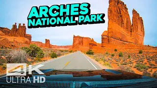 Arches National Park Scenic Drive!!! in 4K Ultra HD