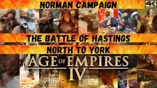 Age of Empires IV Gameplay #1 Norman Campaign 4K [No Commentary]