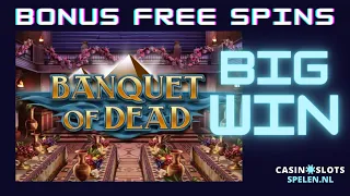 Banquet of Dead | bonus free spins (BIG WIN!)