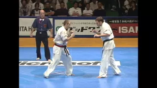 【新極真会】THE 9th WORLD KARATE CHAMPIONSHIP Quarterfinal2 Dimitrov vs. Gudauskas SHINKYOKUSHINKAI