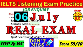 VERY HARD IELTS LISTENING PRACTICE TEST FOR 27 APRIL 2024 WITH ANSWERS | IELTS EXAM | IDP & BC