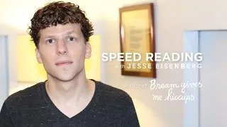 Speed Reading With Jesse Eisenberg