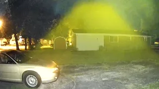 Yellow Light Over Yard In Indiana, 8-23-2023, UFO Sighting News.