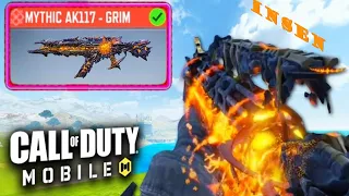 *New*Mythic AK 117 GRIM ENDING DROP // FULL DRAW AND FULL UPGRADE // #codm #bgmi #MOONKNIGHTLEGACY