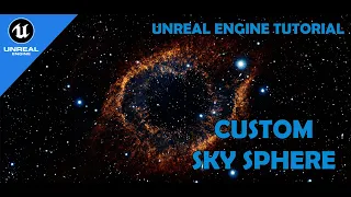 How to create a CUSTOM SKY SPHERE in Unreal Engine 5